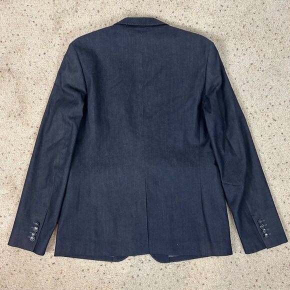 G-Star RAW Correctline Dark Indigo Denim Blazer Jacket Size 54 Men's - Picture 3 of 6